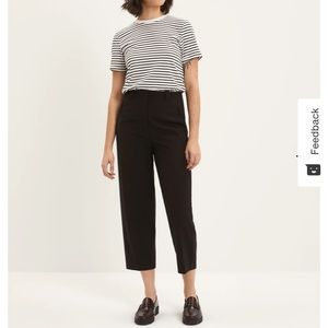 Alice Straight Pant in Black